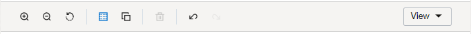 Symbolleiste des Datenflussdesigners