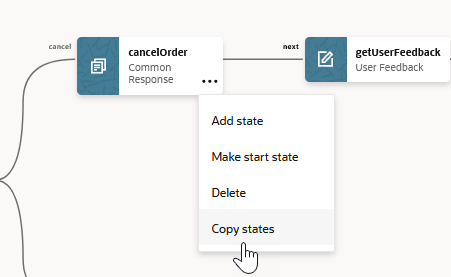 Option "Status kopieren"