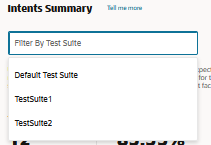 Dieses Bild zeigt das Feld "Nach Testsuite filtern".