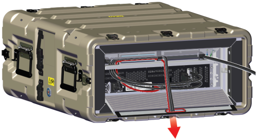 Data Cable Left Channel Route