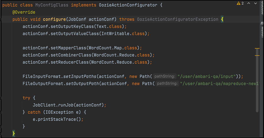 MapReduce example