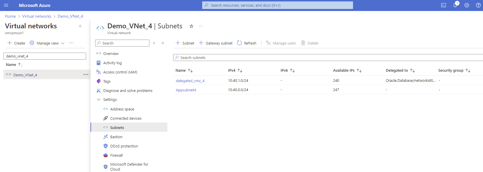 Task 1: Prerequisites for Oracle Database@Azure