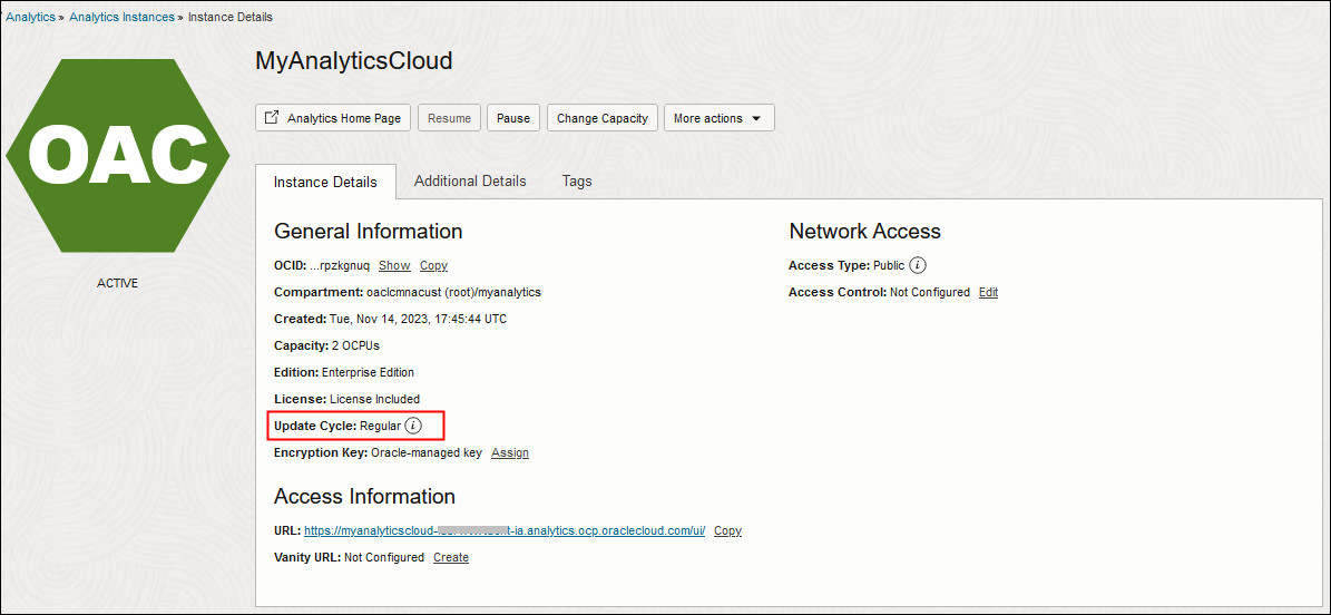 Description of oac_update_cycle.jpg follows