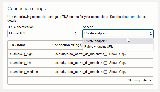 Description of adb_connection_strings_private.png follows