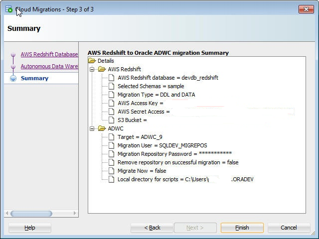 Description of adw_migrate_aws_summary.png follows