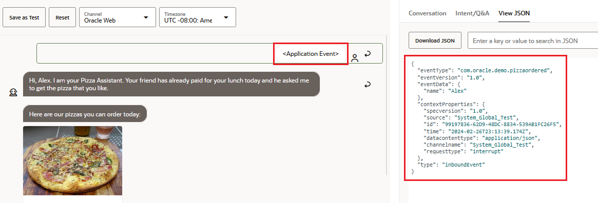 Description of application_event_json_tester.png follows