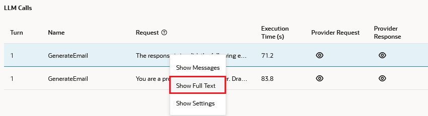 The Show Full Text option