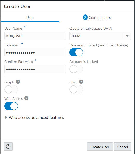 Descripción de adb_databaseactions_create_user.png a continuación
