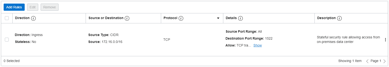 A continuación se muestra la descripción de adb_private_vcn_nsg_stateful2.png A continuación se muestra la descripción de adb_private_vcn_nsg_stateful2.png