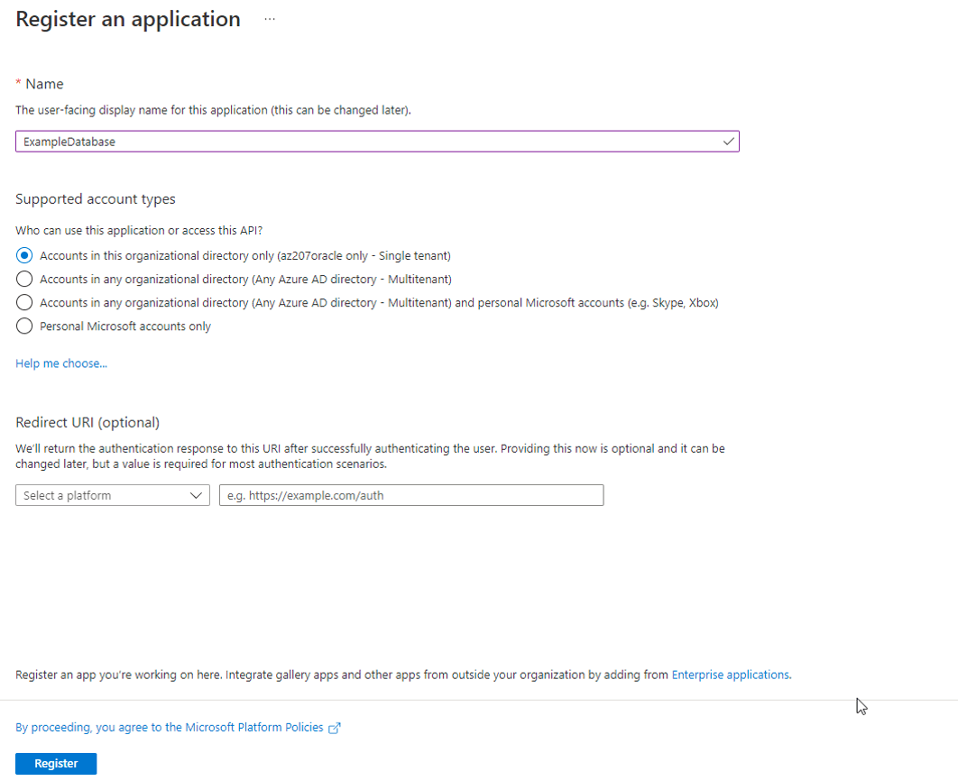 A continuación se muestra la descripción de azure-reg.png