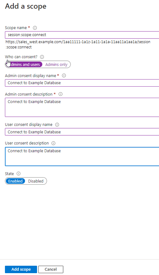 A continuación se muestra la descripción de azure-scope.png
