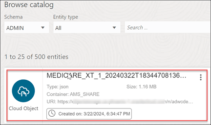 A continuación, se incluye la Descripción de Browse-catalog-export-data.png