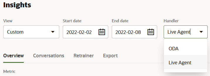 A continuación se muestra la descripción de live-agent-option-da-insights.png A continuación se muestra la descripción de live-agent-option-da-insights.png