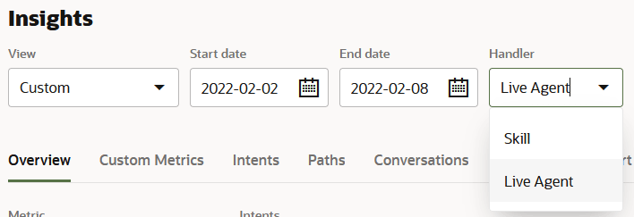 A continuación se muestra la descripción de live-agent-option-skill-insights.png A continuación se muestra la descripción de live-agent-option-skill-insights.png