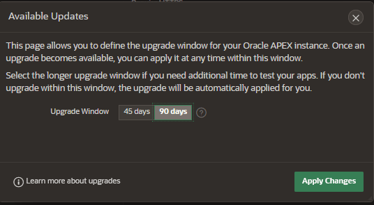 Description de l'image adb_apex_available_updates.png Description de l'image adb_apex_available_updates.png