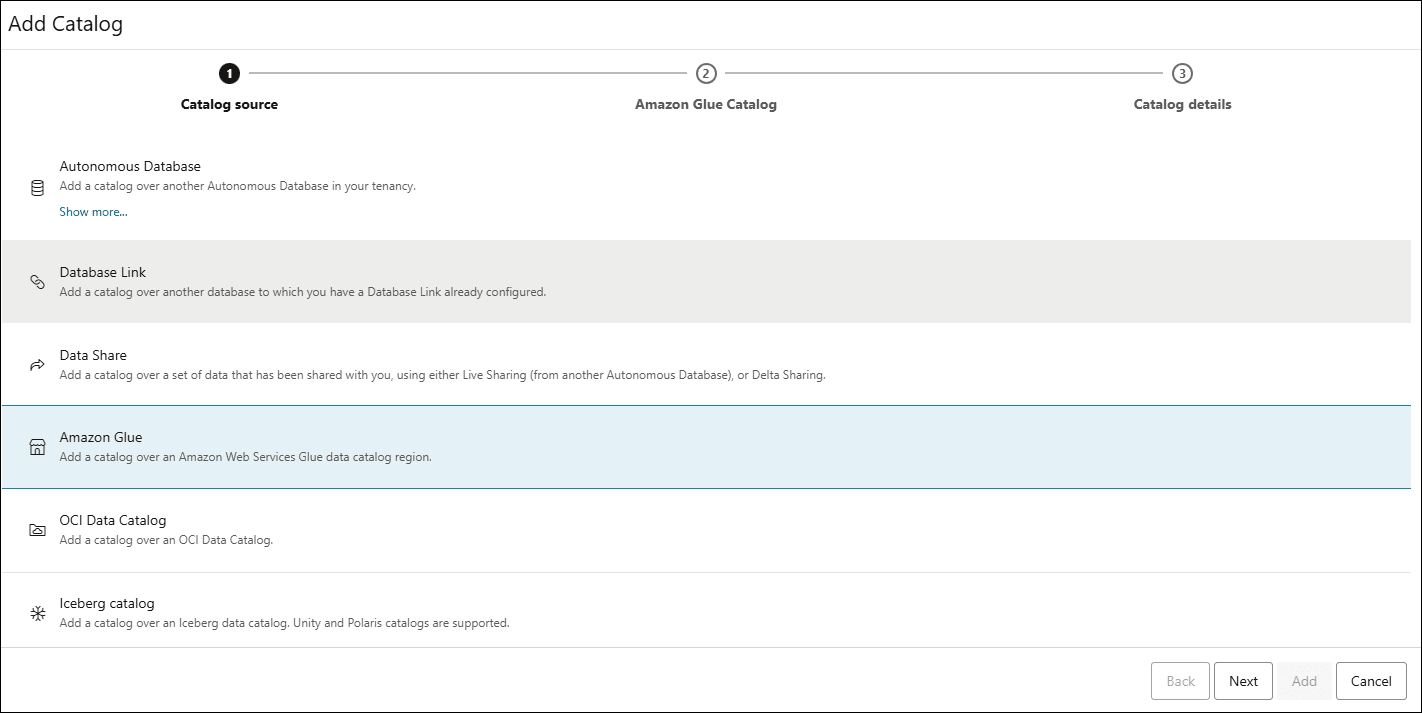 Description de l'image catalog-source-amazon-glue.png suivante Description de l'image catalog-source-amazon-glue.png suivante