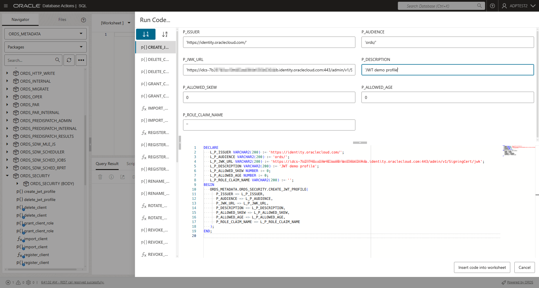 Description de l'exécution code.png Description de l'exécution code.png