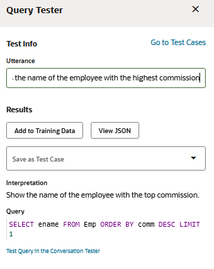 La description de sql-query-tester.png suit