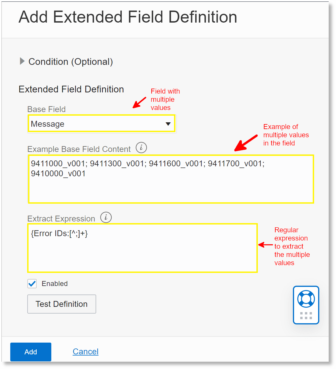 EFD for Multiple values of a Field EFD for Multiple values of a Field
