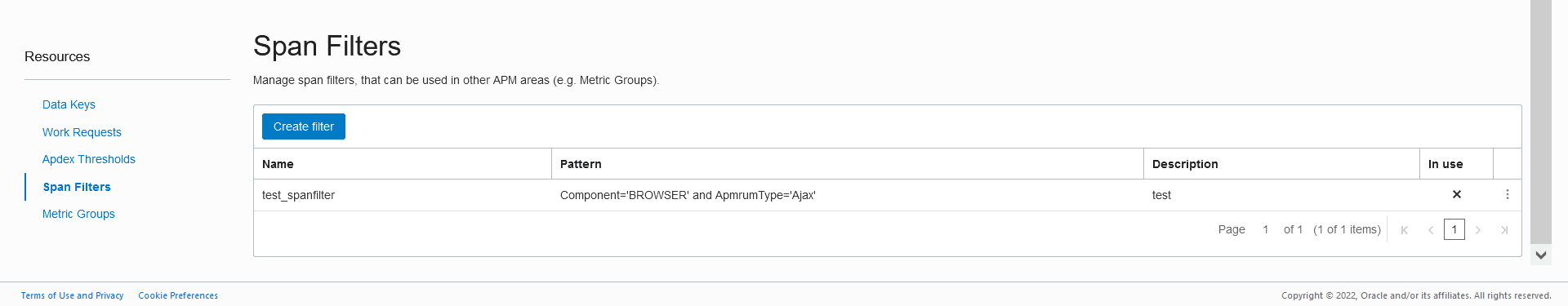 「スパン・フィルタ」ペイン 「スパン・フィルタ」ペイン