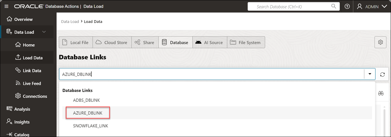 azure-dblink.pngの説明が続きます