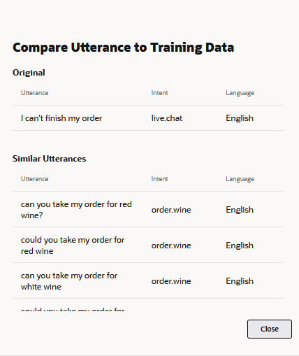 similar-utterance-report-anomalies.pngの説明が続きます